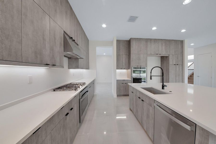 Furnished interior view inside a new home in , Boca Raton (Image 18).