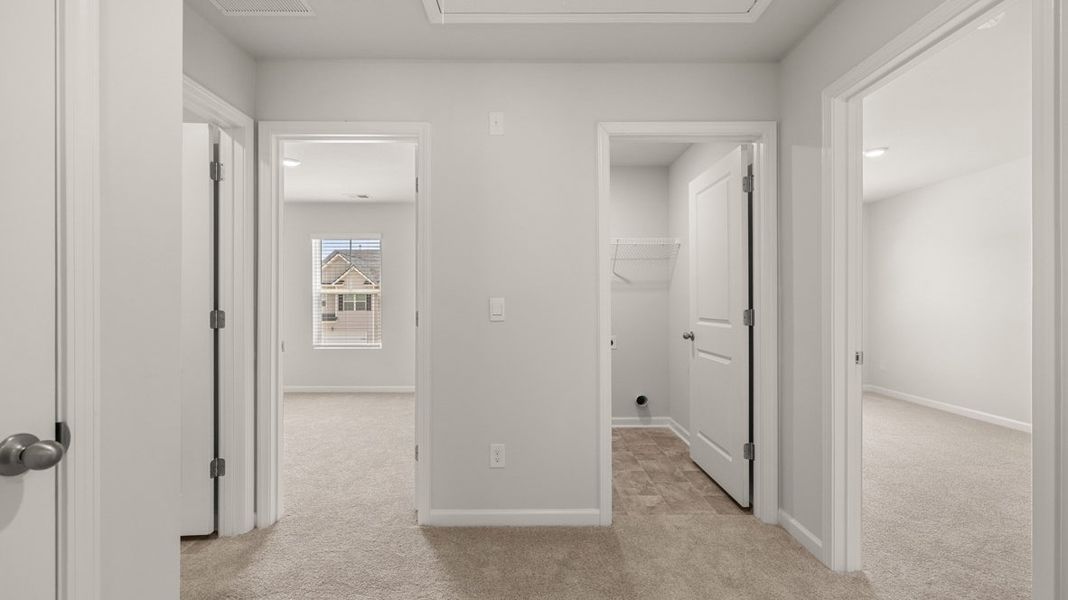 Spacious, unfurnished interior of a new home in Highland Hills, Graniteville (Image 22). Spacious, unfurnished interior of a new home in Highland Hills, Graniteville (Image 22).
