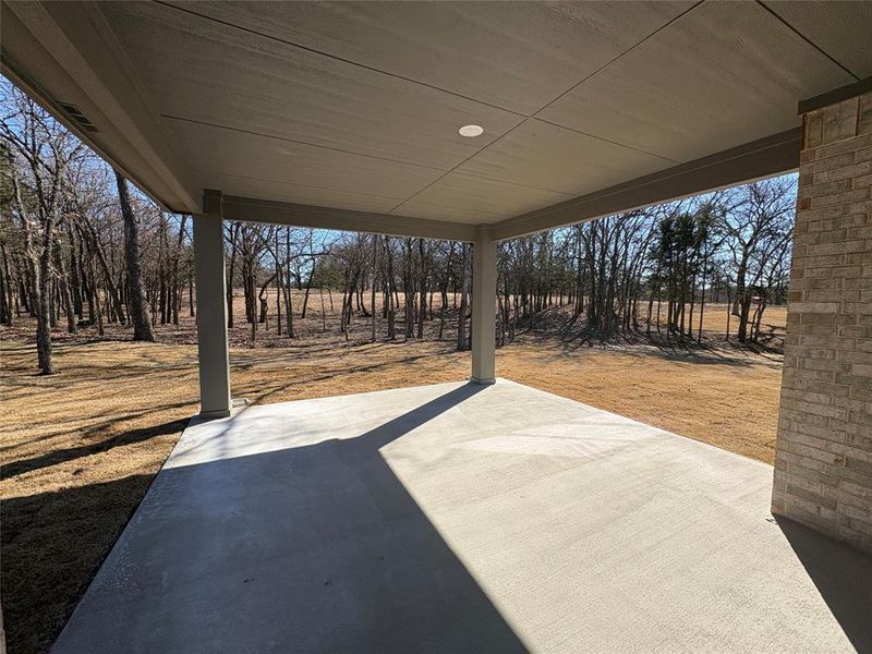 Exterior details and patio area of a home in , Collinsville (Image 16).