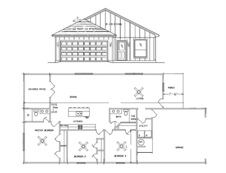 Front exterior of a new home in , Kosse, TX, highlighting curb appeal (Image 2). Front exterior of a new home in , Kosse, TX, highlighting curb appeal (Image 2).
