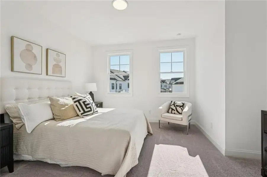 Furnished interior view inside a new home in Millcroft, Buford (Image 28).