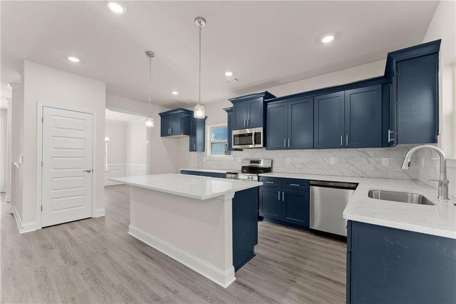 Furnished interior view inside a new home in Magnolia Villas, Cornelia (Image 14).