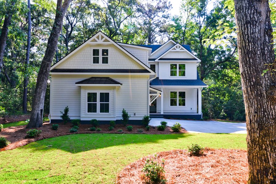 Front exterior of a new home in , Hollywood, SC, highlighting curb appeal (Image 27).