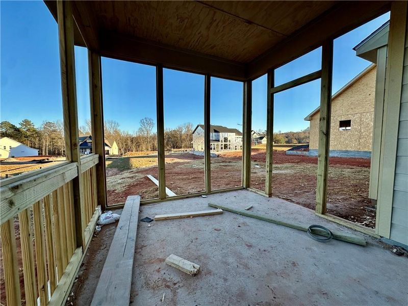 In-progress construction of a new home in Twin Lakes, Hoschton, GA (Image 8).