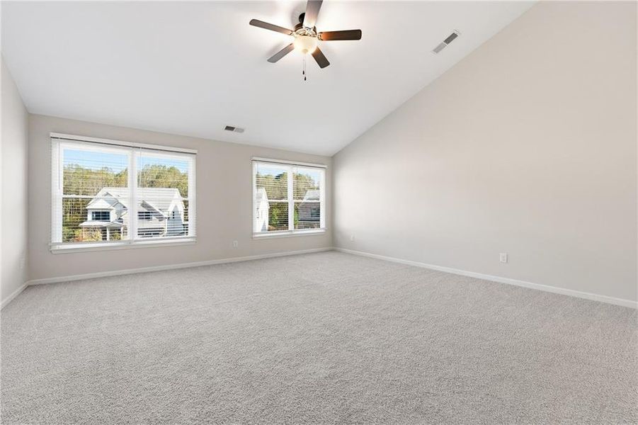 Spacious, unfurnished interior of a new home in , Sugar Hill (Image 25). Spacious, unfurnished interior of a new home in , Sugar Hill (Image 25).
