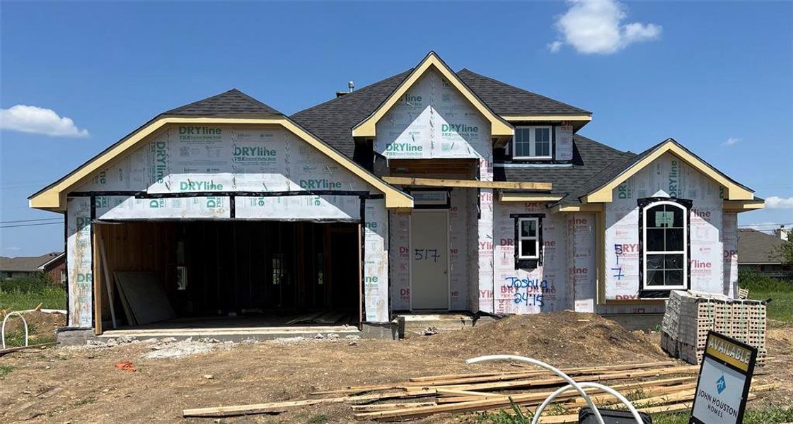 Front exterior of a new home in Sunwest Village - Phase 11, Waco, TX, highlighting curb appeal (Image 2).