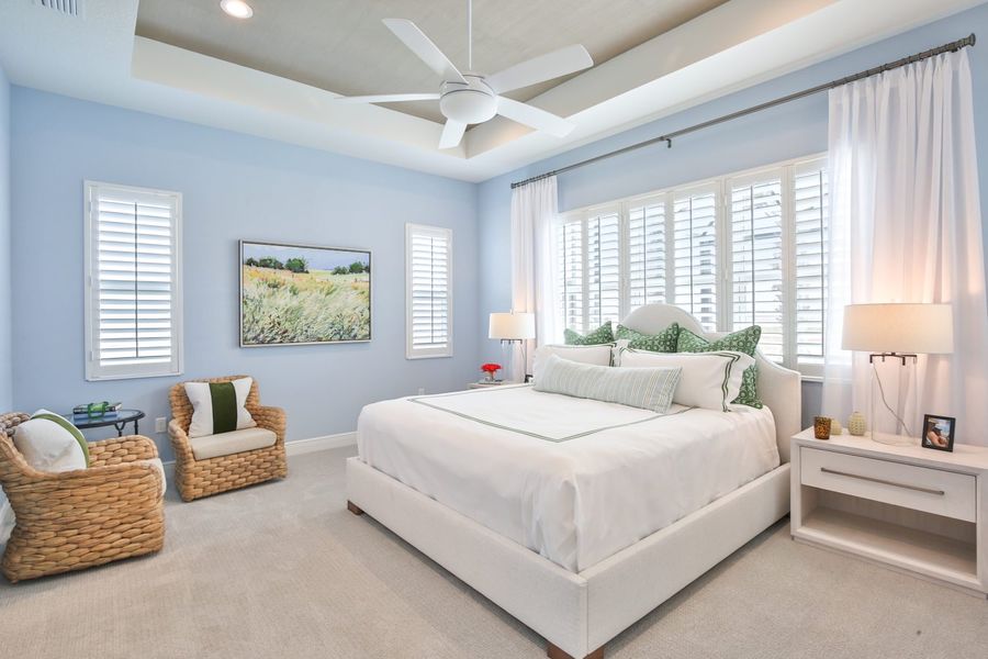 Furnished interior view inside a new home in Palm Grove, Lakewood Ranch (Image 13).