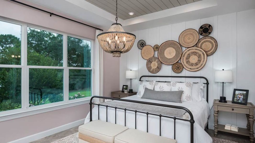 Representative furnished interior of a home built from the Allora by Taylor Morrison in Esplanade at Wellen Park, Englewood (Image 6). Representative furnished interior of a home built from the Allora by Taylor Morrison in Esplanade at Wellen Park, Englewood (Image 6).