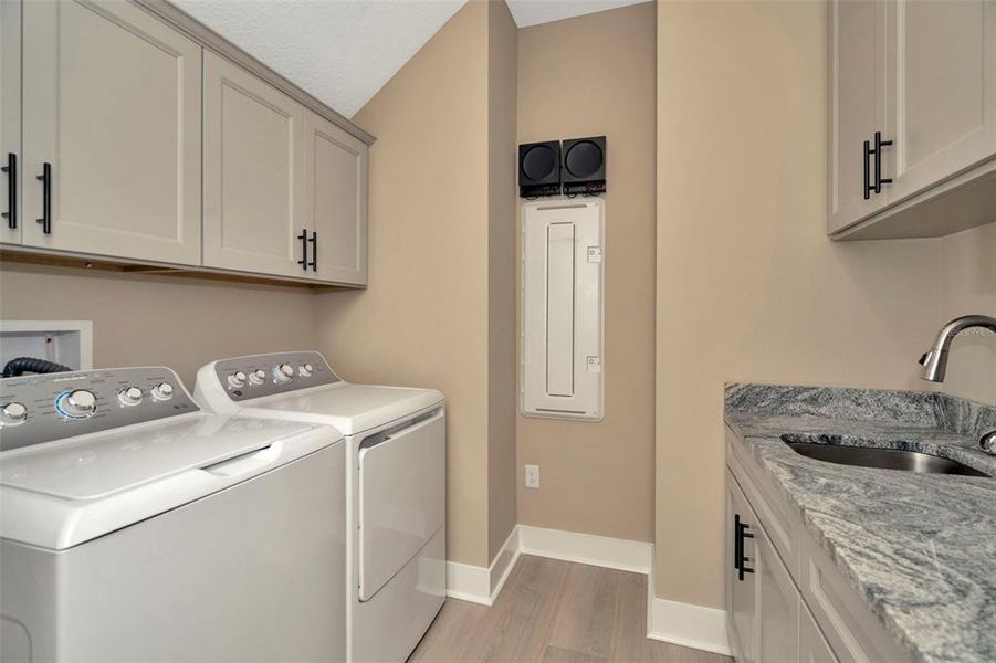 Furnished interior view inside a new home in Primrose at Longleaf, New Port Richey (Image 18).