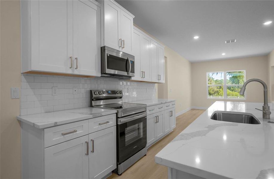 Furnished interior view inside a new home in , Inverness (Image 8).
