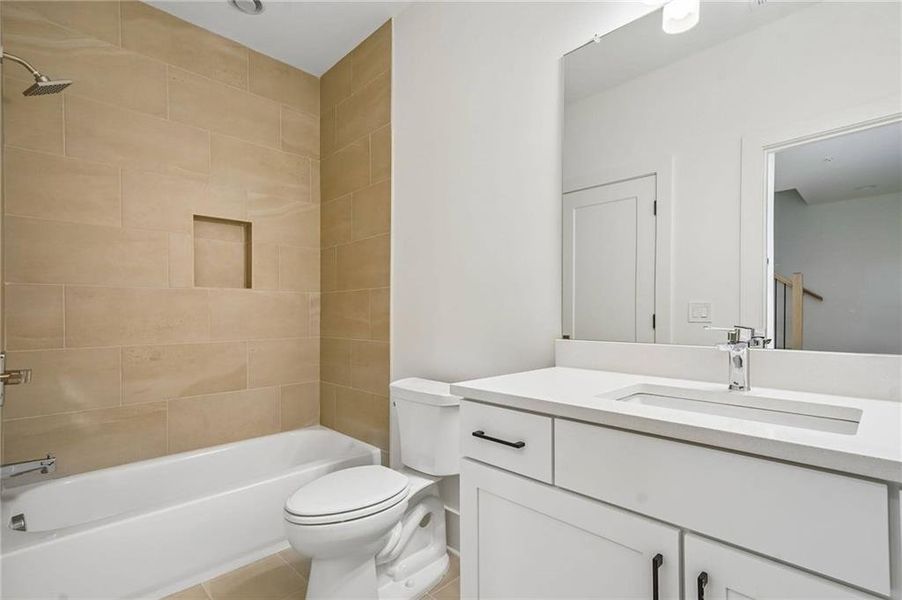 Furnished interior view inside a new home in , Decatur (Image 12).