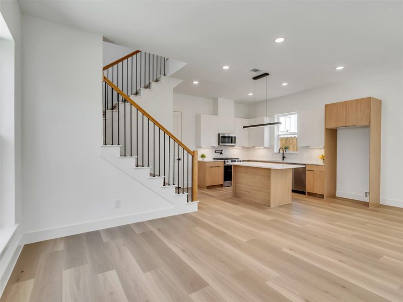 Furnished interior view inside a new home in , Houston (Image 6).