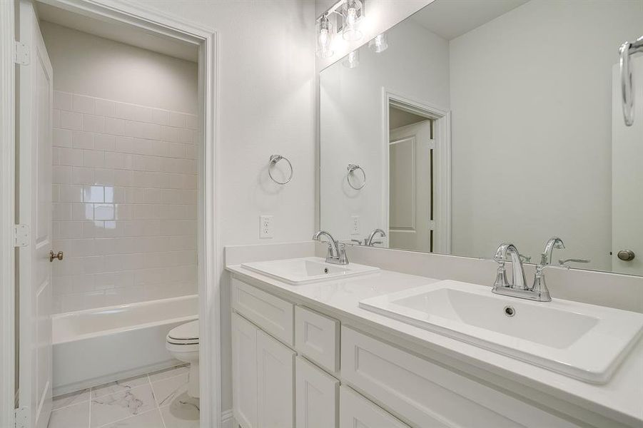 Furnished interior view inside a new home in Walsh, Fort Worth (Image 6). Furnished interior view inside a new home in Walsh, Fort Worth (Image 6).