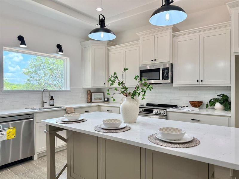 Furnished interior view inside a new home in , Granbury (Image 14). Furnished interior view inside a new home in , Granbury (Image 14).