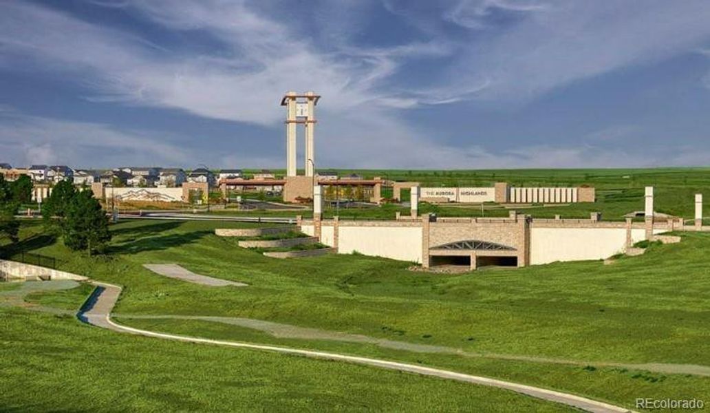 Aurora Highlands Community ~ Proposed Amenities