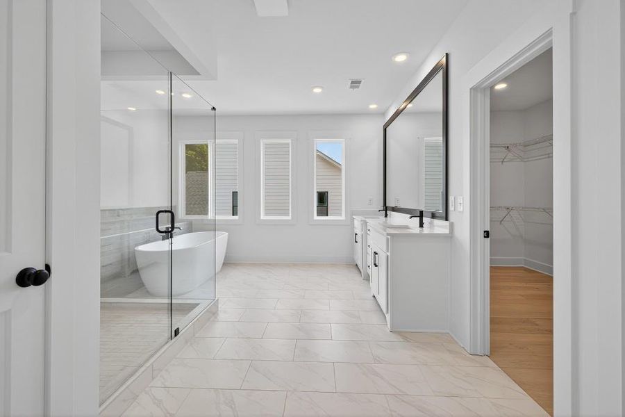 Furnished interior view inside a new home in Livingstone Park, Kennesaw (Image 17).