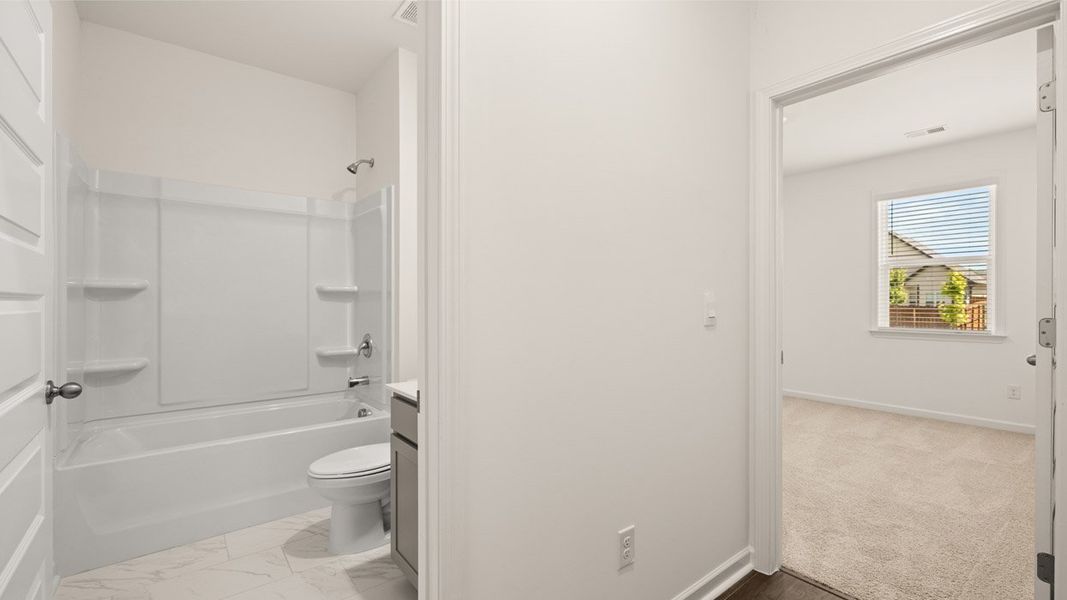 Furnished interior view inside a new home in Bridle Creek, Locust Grove (Image 10).
