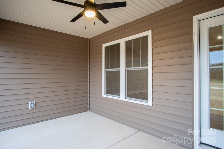 Exterior details and patio area of a home in , Lincolnton (Image 21).