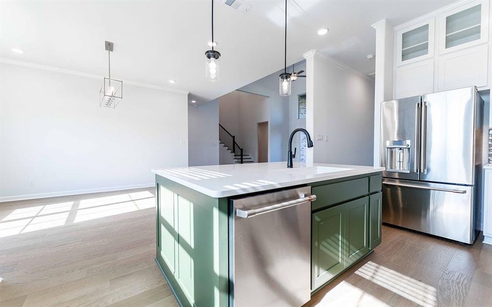 Furnished interior view inside a new home in Solterra, Mesquite (Image 8).