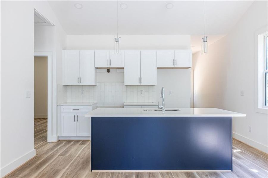 Furnished interior view inside a new home in , Atlanta (Image 11).