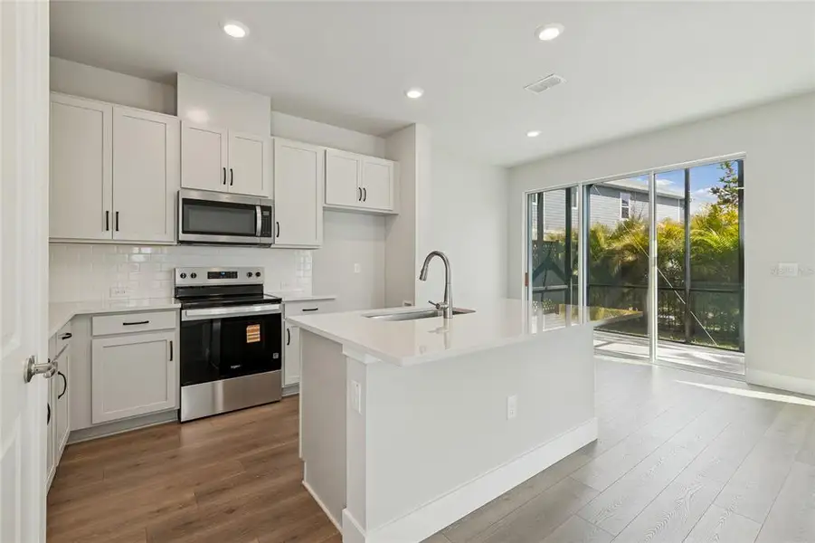 Furnished interior view inside a new home in , Parrish (Image 8).