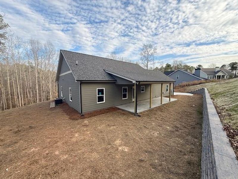 Exterior details and patio area of a home in , Waleska (Image 4). Exterior details and patio area of a home in , Waleska (Image 4).