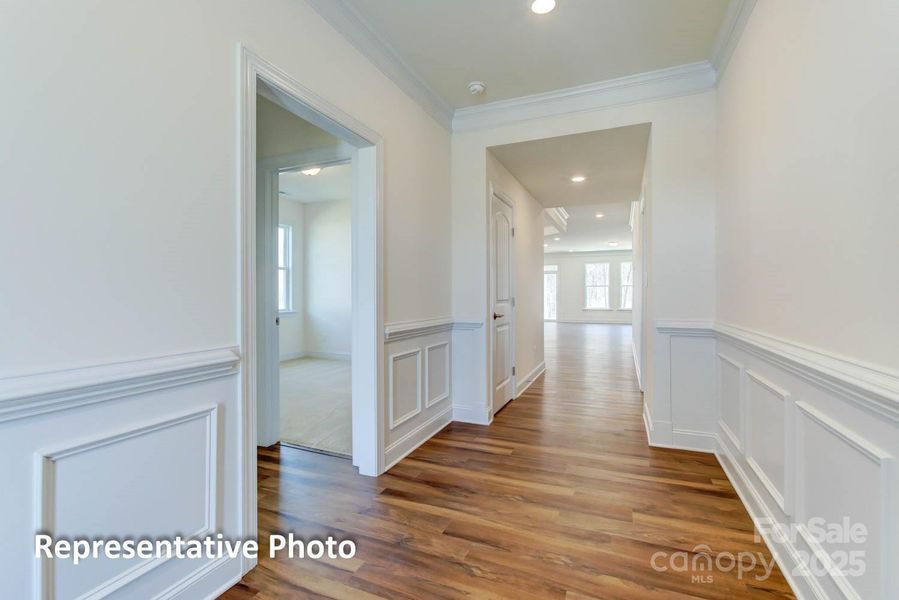 Spacious, unfurnished interior of a new home in Villas at Prestwick, Mooresville (Image 40).