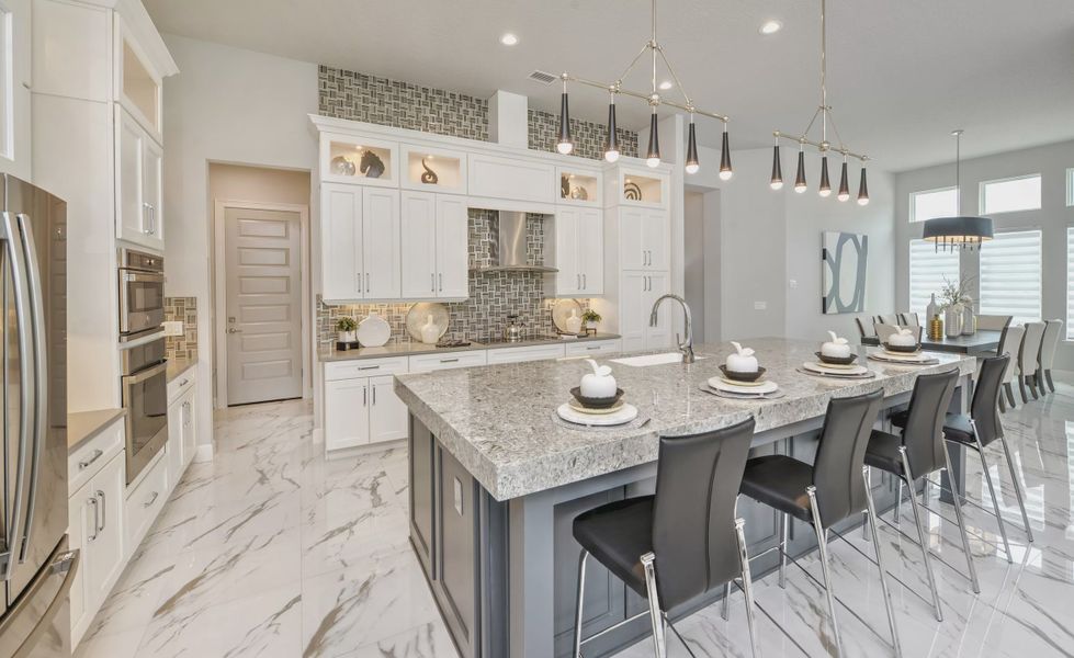 Furnished interior view inside a new home in Plantation Bay, Ormond Beach (Image 14).