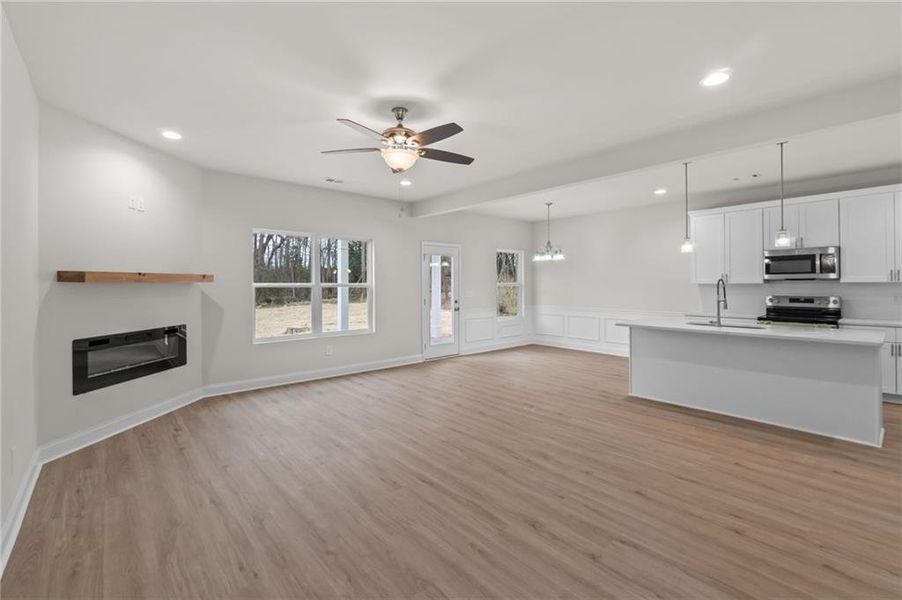 Spacious, unfurnished interior of a new home in , Commerce (Image 12).