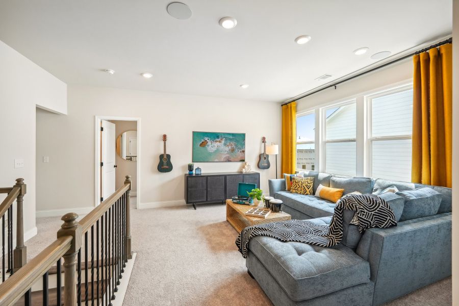 Furnished interior view inside a new home in Bennett Farm, Loganville (Image 21).