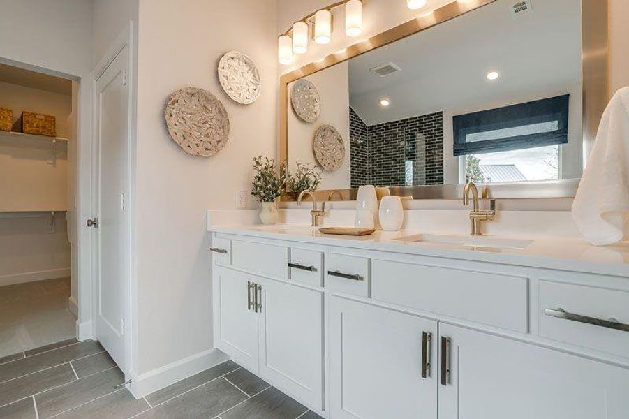 Furnished interior view inside a new home in Creekside, Royse City (Image 4). Furnished interior view inside a new home in Creekside, Royse City (Image 4).