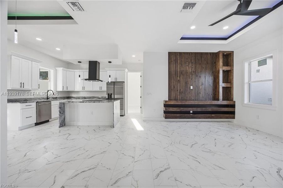Furnished interior view inside a new home in , Labelle (Image 8).