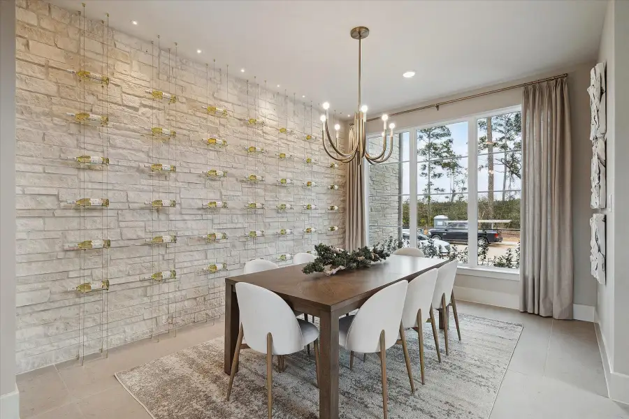 Furnished interior view inside a new home in ARTAVIA®, Conroe (Image 11).