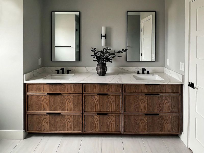Rendering of finish package in the home.