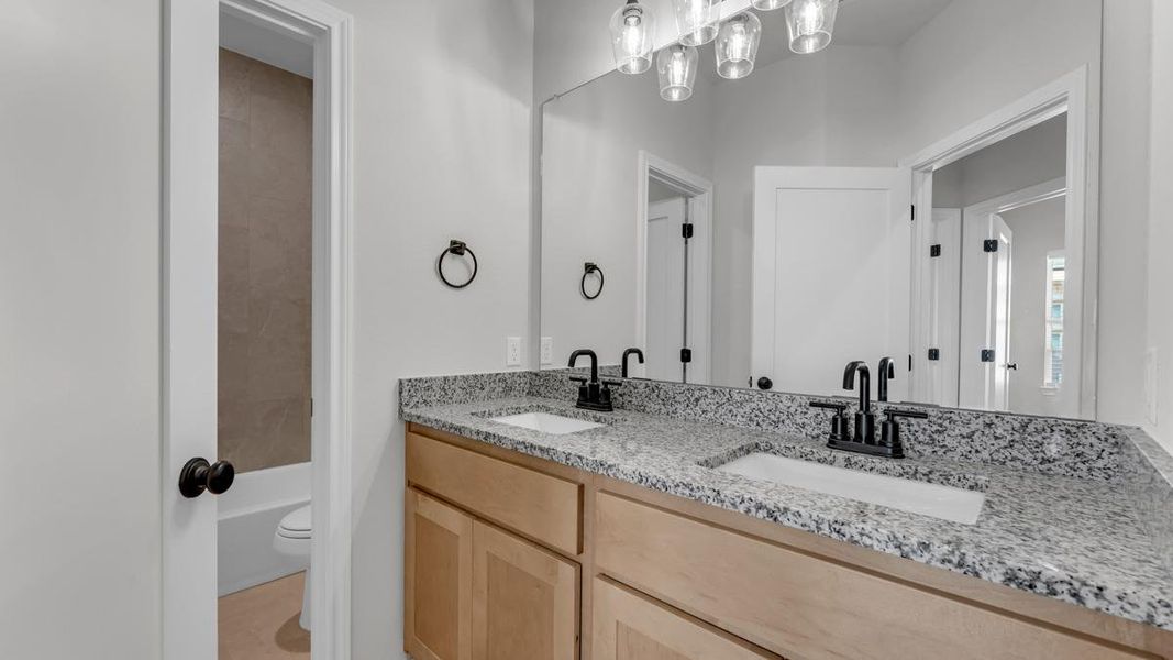 Furnished interior view inside a new home in , Marble Falls (Image 3). Furnished interior view inside a new home in , Marble Falls (Image 3).