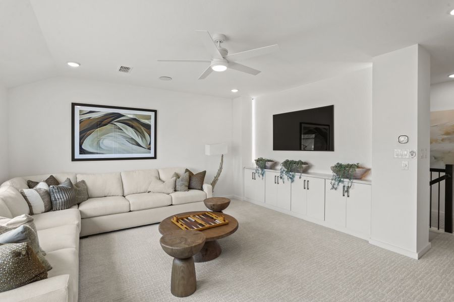 Furnished interior view inside a new home in Jubilee 45', 50', 70', Hockley (Image 13).