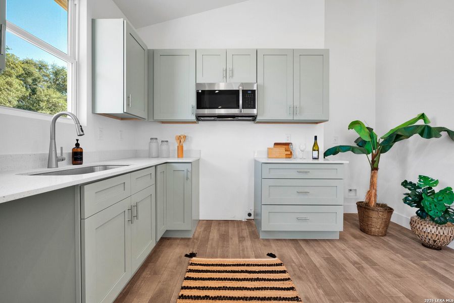Furnished interior view inside a new home in , San Antonio (Image 3).