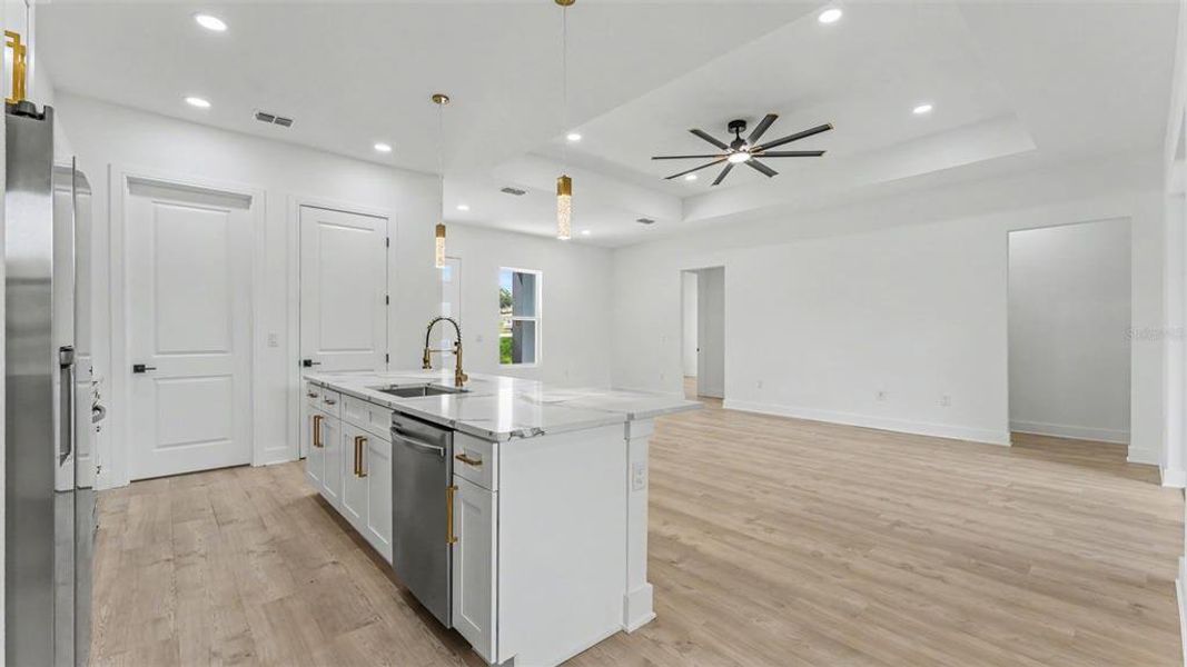 Furnished interior view inside a new home in , Davenport (Image 4).