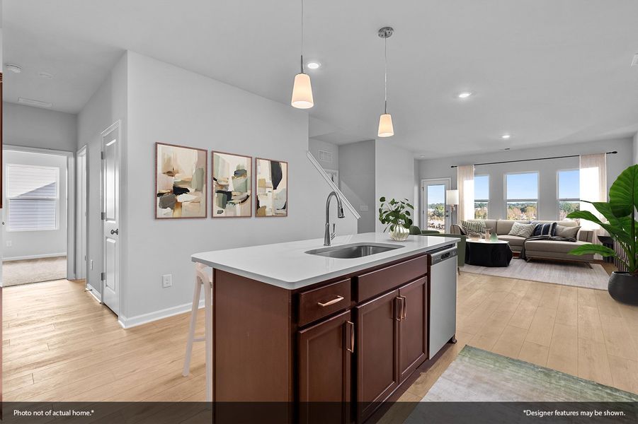 Furnished interior view inside a new home in Hainer Place, Conway (Image 6).