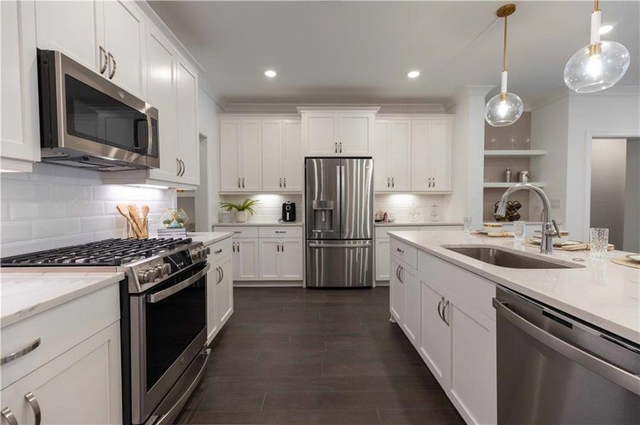 Furnished interior view inside a new home in , Peachtree Corners (Image 13).
