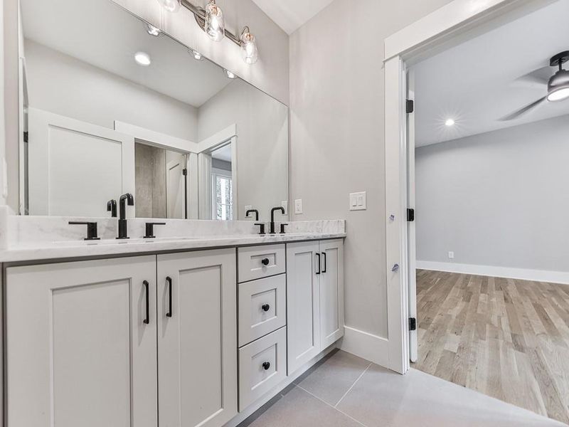 Furnished interior view inside a new home in , Ball Ground (Image 44).