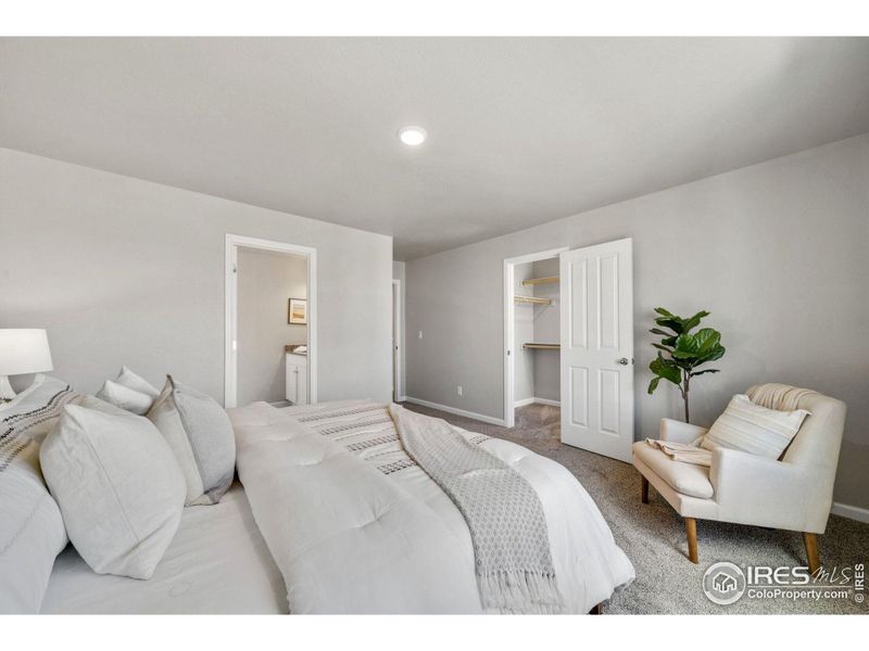 Furnished interior view inside a new home in Pintail Commons at Johnstown Village, Johnstown (Image 5).