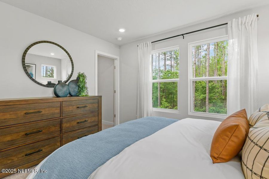 Furnished interior view inside a new home in , Jacksonville (Image 31).