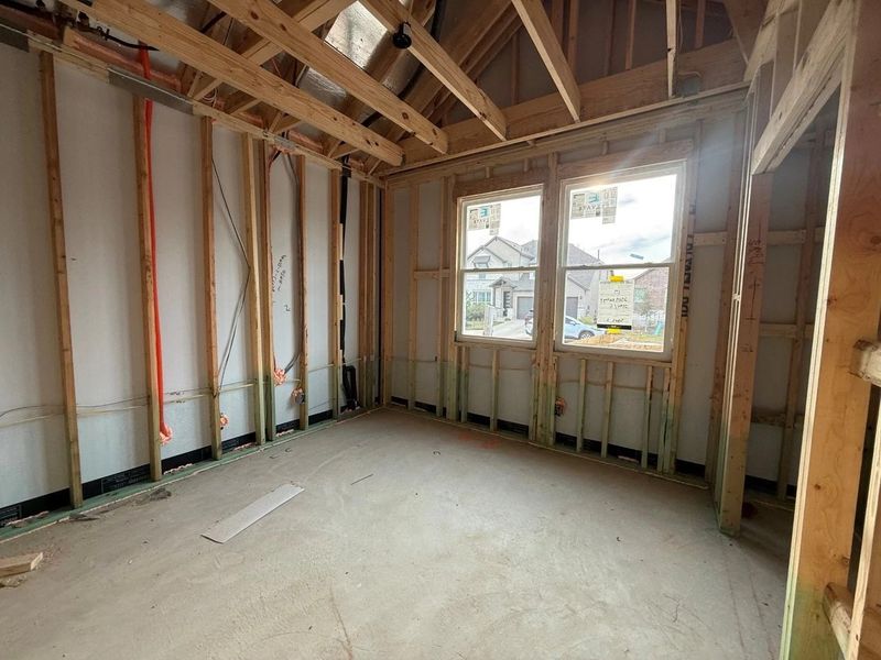 In-progress construction of a new home in Berry Creek Highlands, Georgetown, TX (Image 4). In-progress construction of a new home in Berry Creek Highlands, Georgetown, TX (Image 4).