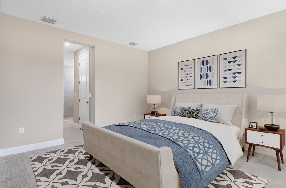 Representative furnished interior of a home built from the Antilla by Taylor Morrison in Colbert Landings, Palm Coast (Image 12).