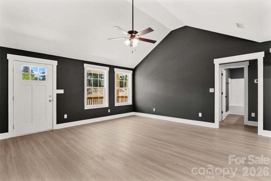 Spacious, unfurnished interior of a new home in , York (Image 30).