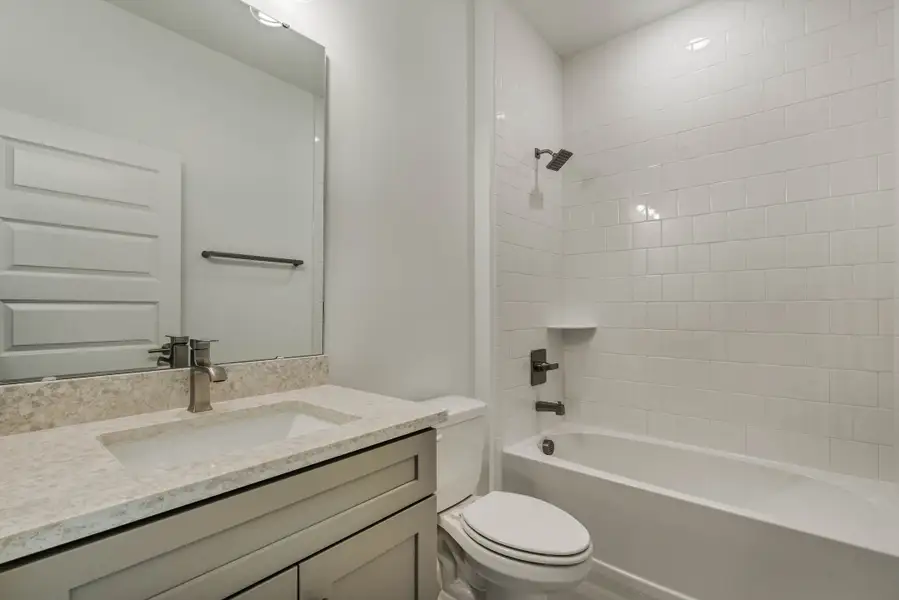 Furnished interior view inside a new home in Harvest at Ovation - Townhomes, Winter Garden (Image 10).