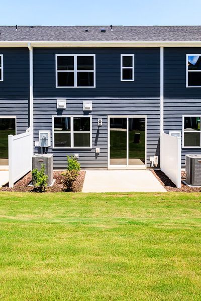 Exterior details and patio area of a home in Vaughan Farms, Angier (Image 18). Exterior details and patio area of a home in Vaughan Farms, Angier (Image 18).