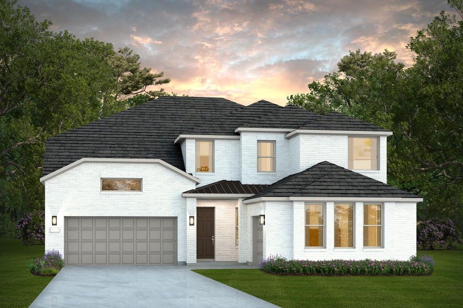 Representative exterior photo of a completed home built from the Gillett by Pulte Homes in Davis Ranch, San Antonio, TX (Image 24). Representative exterior photo of a completed home built from the Gillett by Pulte Homes in Davis Ranch, San Antonio, TX (Image 24).