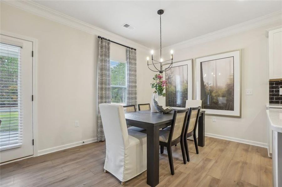 Furnished interior view inside a new home in Southbend, Rome (Image 11).